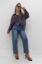 camicia leggermente trasparente trace